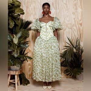 Asiyami Gold A.Au Ruth Dress
